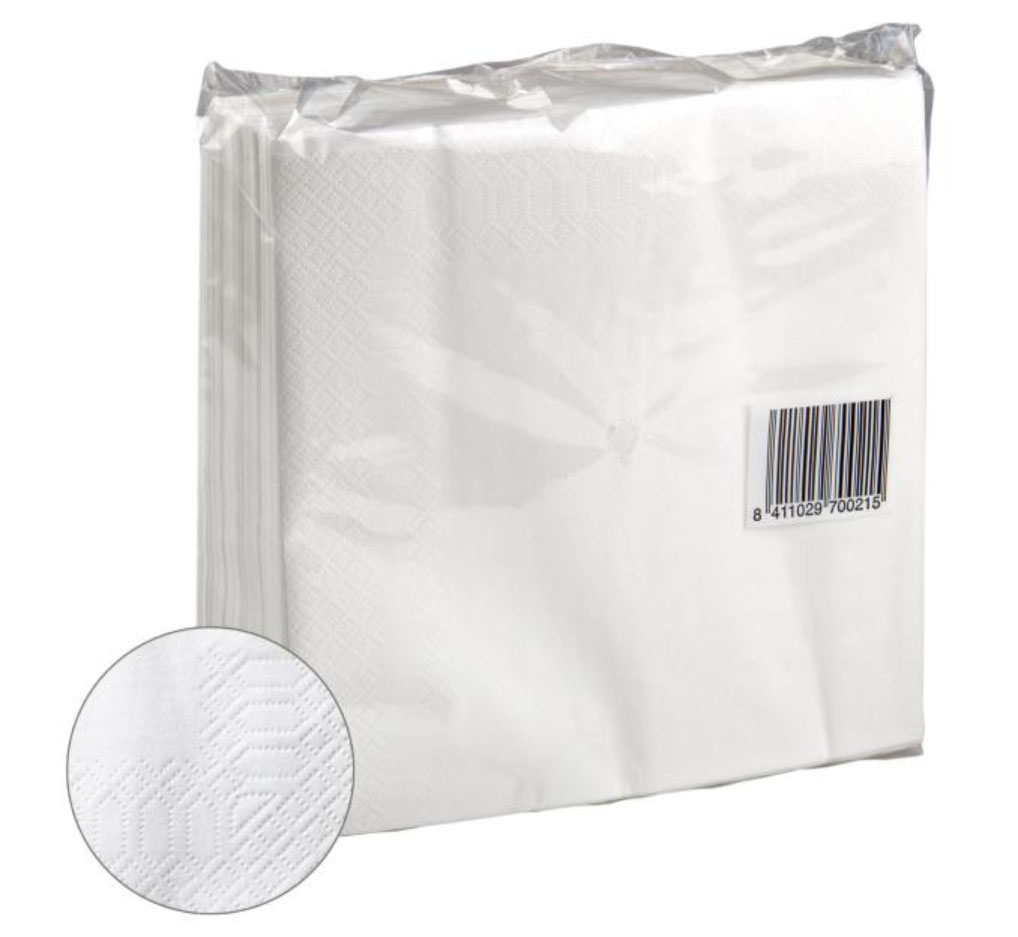 SERVILLETA 40 X 40 2 C (Caja 2.400 uds)                                                                                                                                                                                                     